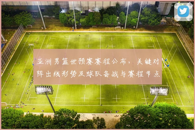 亚洲男篮世预赛赛程公布，关键对阵出线形势及球队备战与赛程节点